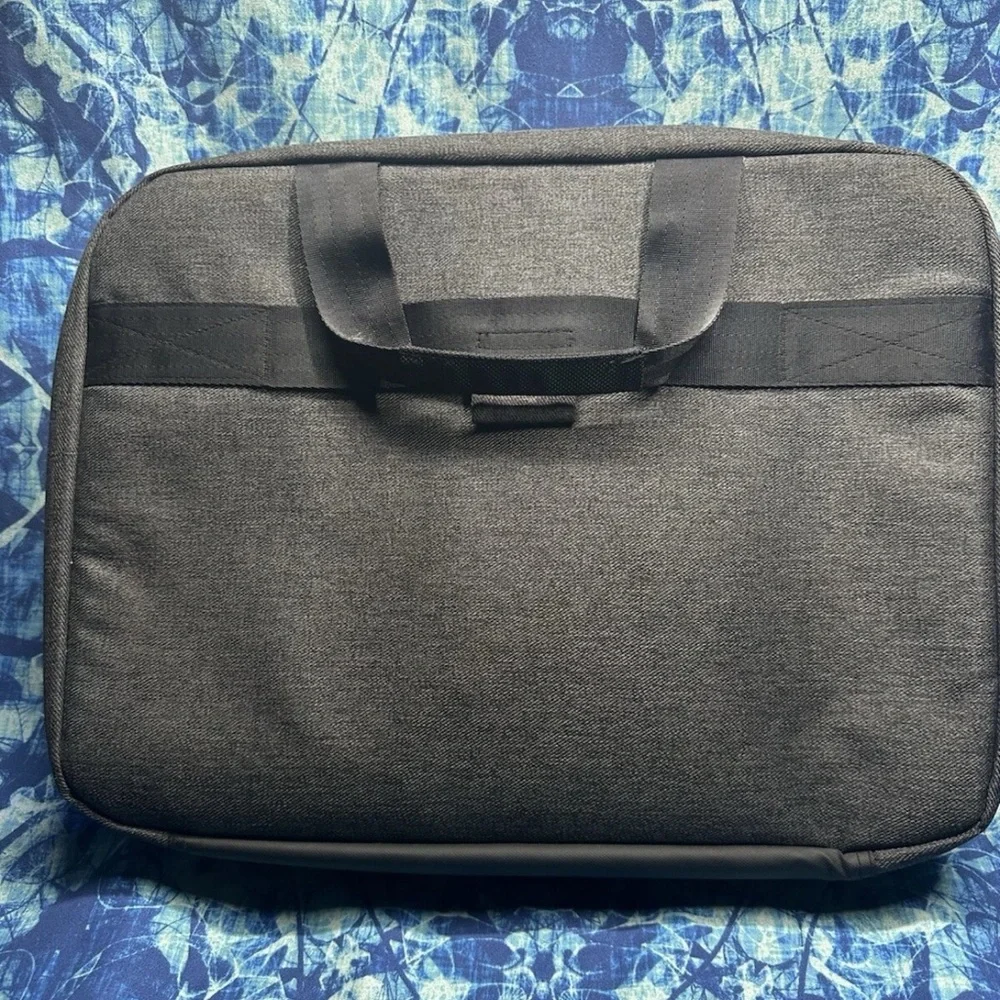 Solo New York Laptop Briefcase Grey & Black